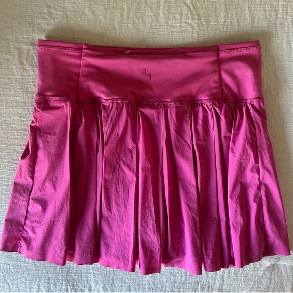JoyLab Pink Pleated Athletic Skirt with Shorts Medium - Picture 3 of 5